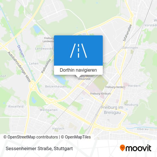 Sessenheimer Straße Karte