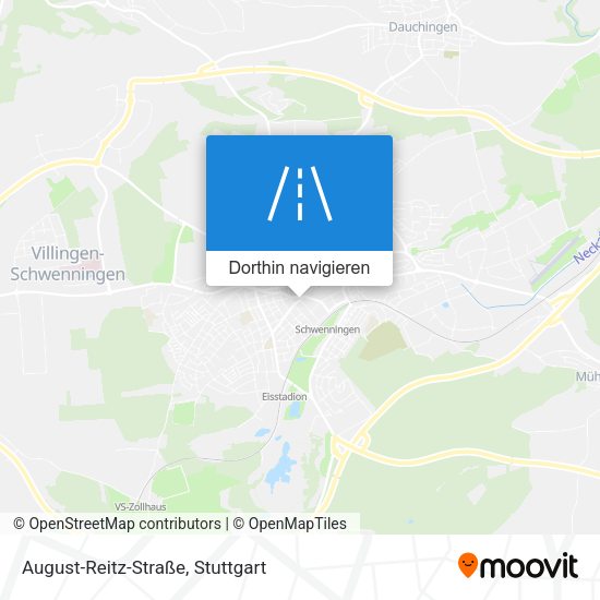 August-Reitz-Straße Karte