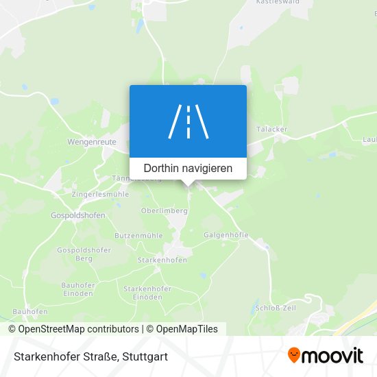 Starkenhofer Straße Karte