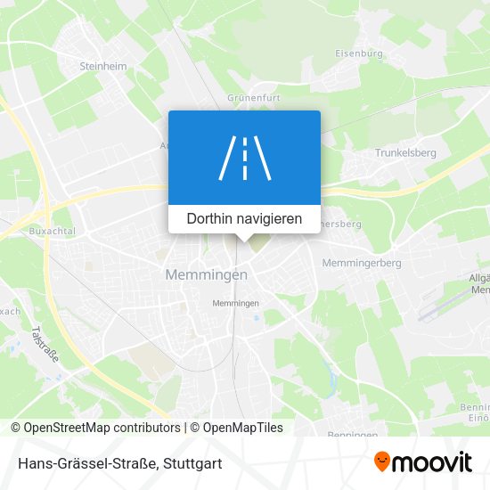 Hans-Grässel-Straße Karte