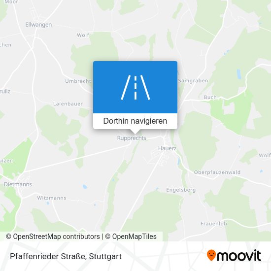 Pfaffenrieder Straße Karte