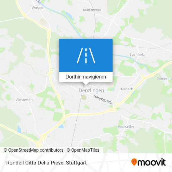 Rondell Città Della Pieve Karte