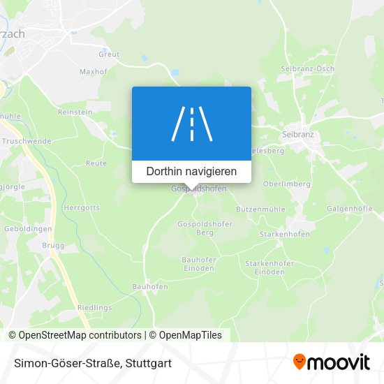 Simon-Göser-Straße Karte