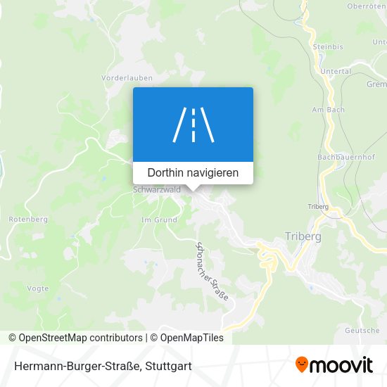 Hermann-Burger-Straße Karte