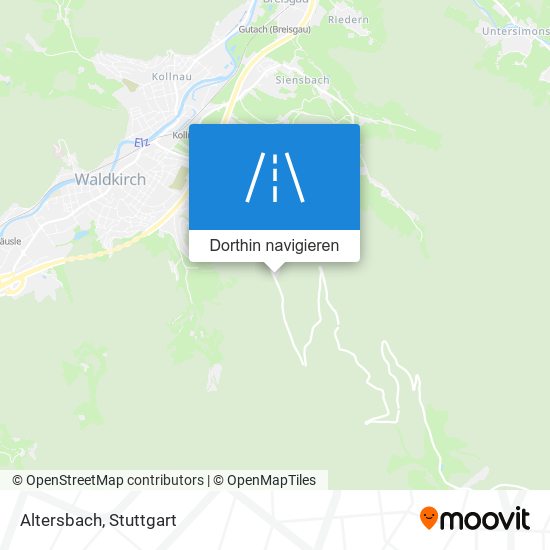 Altersbach Karte