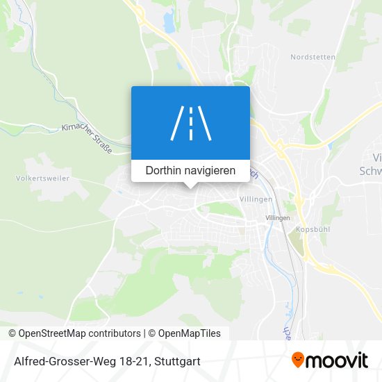 Alfred-Grosser-Weg 18-21 Karte