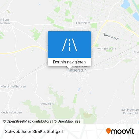Schwobthaler Straße Karte