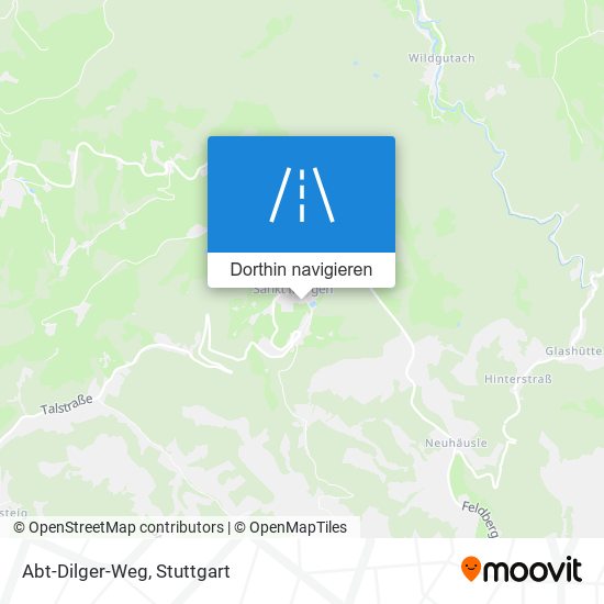 Abt-Dilger-Weg Karte