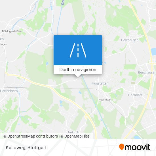 Kalloweg Karte