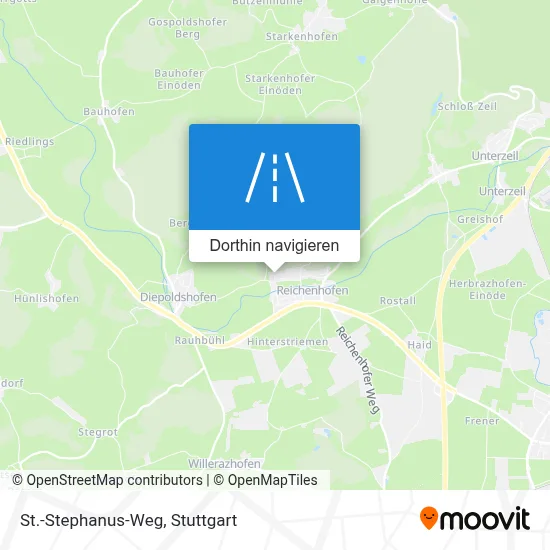 St.-Stephanus-Weg Karte