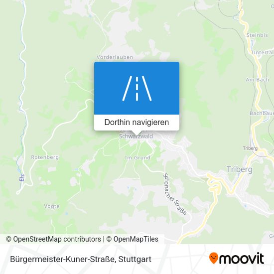 Bürgermeister-Kuner-Straße Karte