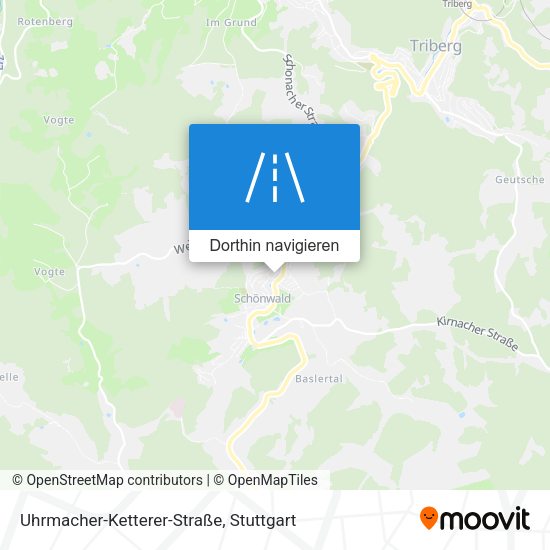 Uhrmacher-Ketterer-Straße Karte
