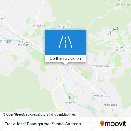 Franz-Josef-Baumgartner-Straße Karte