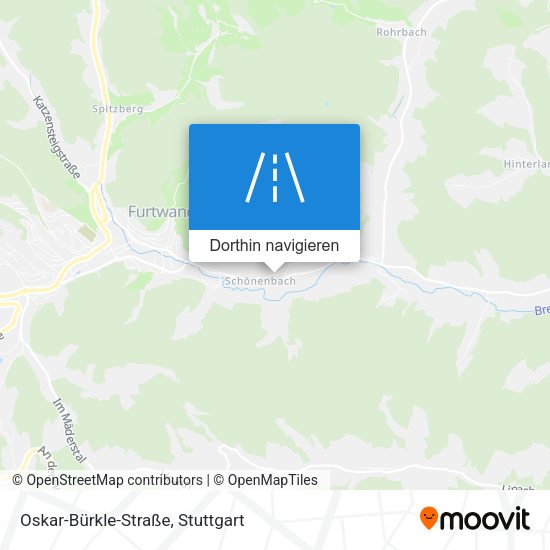Oskar-Bürkle-Straße Karte