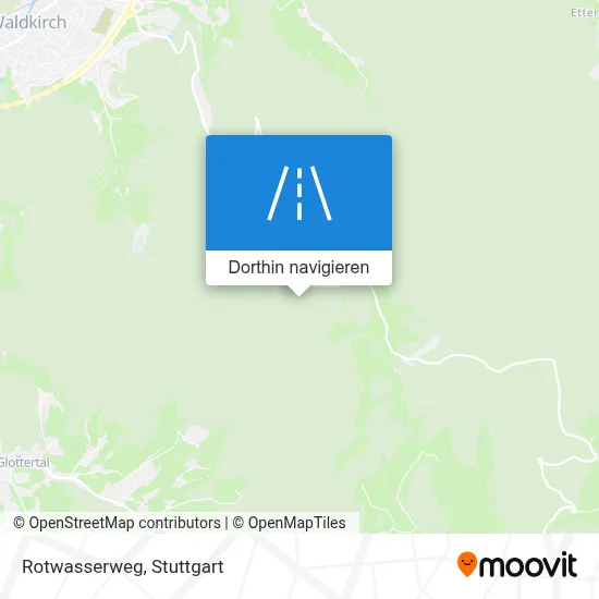 Rotwasserweg Karte
