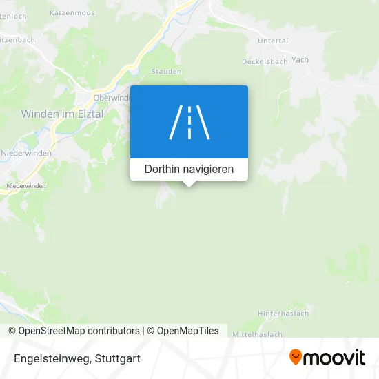 Engelsteinweg Karte