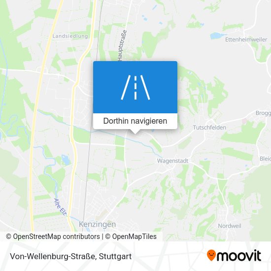 Von-Wellenburg-Straße Karte