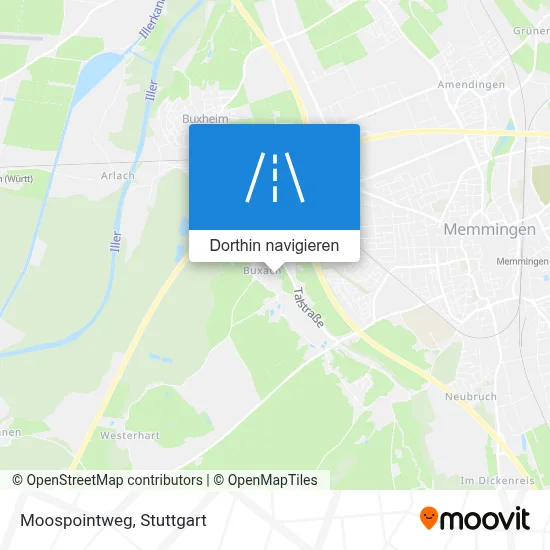Moospointweg Karte