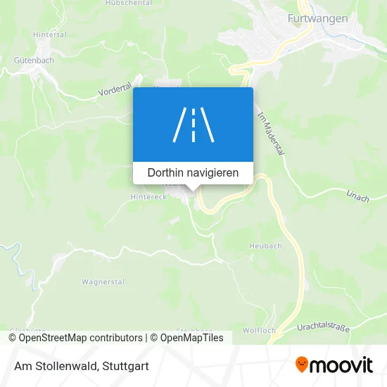 Am Stollenwald Karte