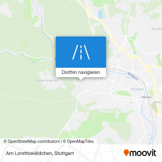 Am Lorettowäldchen Karte