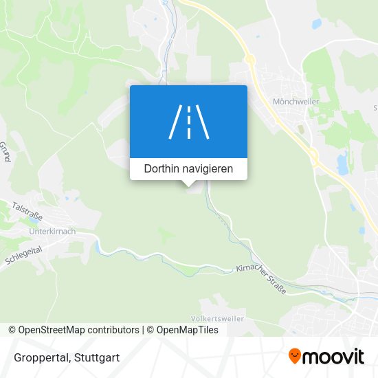 Groppertal Karte