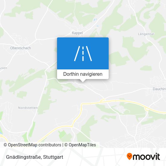 Gnädlingstraße Karte