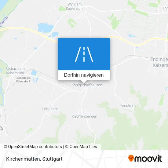Kirchenmatten Karte
