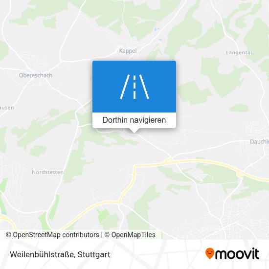 Weilenbühlstraße Karte
