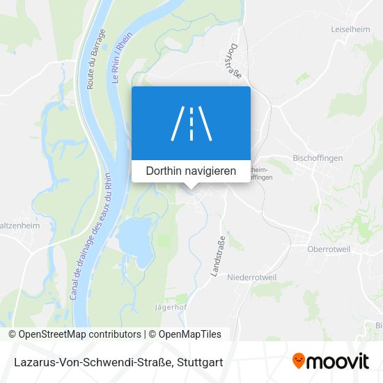 Lazarus-Von-Schwendi-Straße Karte