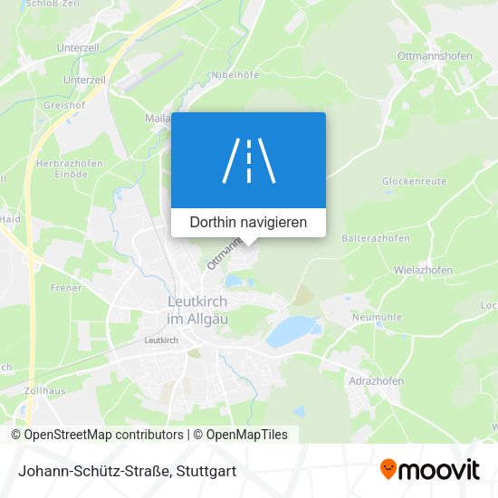 Johann-Schütz-Straße Karte