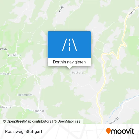 Rossiweg Karte