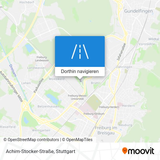 Achim-Stocker-Straße Karte