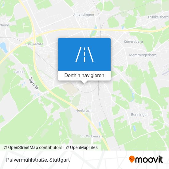 Pulvermühlstraße Karte
