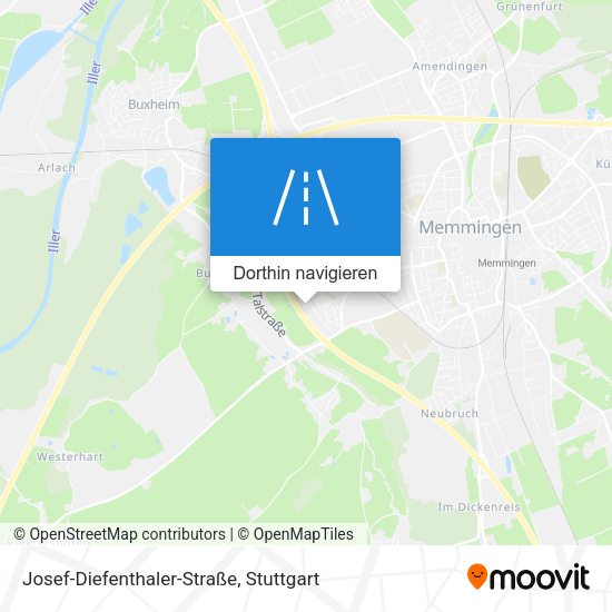Josef-Diefenthaler-Straße Karte