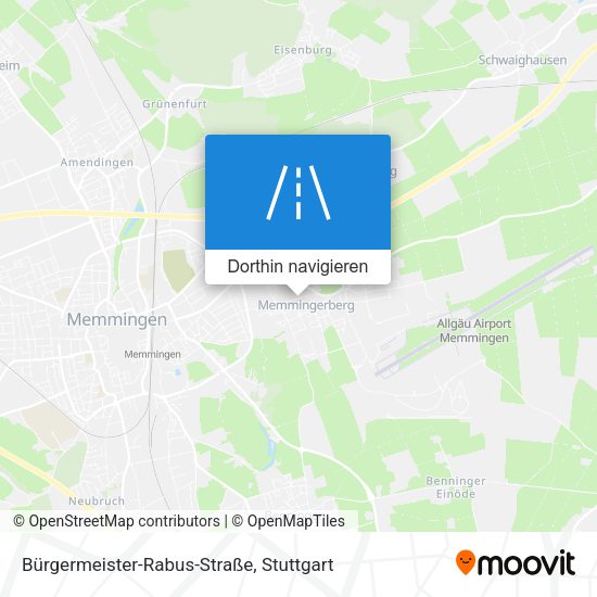 Bürgermeister-Rabus-Straße Karte