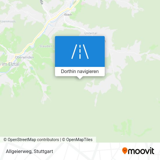 Allgeierweg Karte