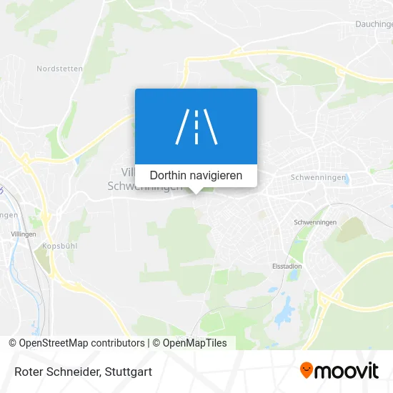 Roter Schneider Karte