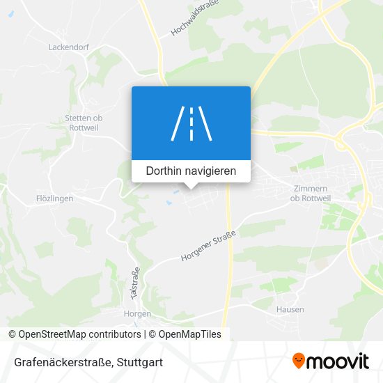 Grafenäckerstraße Karte