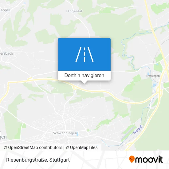 Riesenburgstraße Karte
