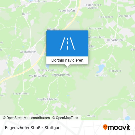 Engerazhofer Straße Karte