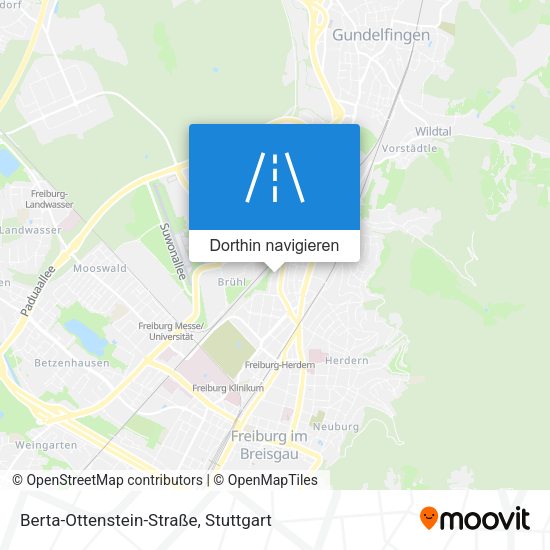Berta-Ottenstein-Straße Karte