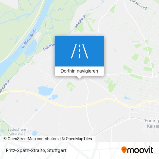 Fritz-Späth-Straße Karte
