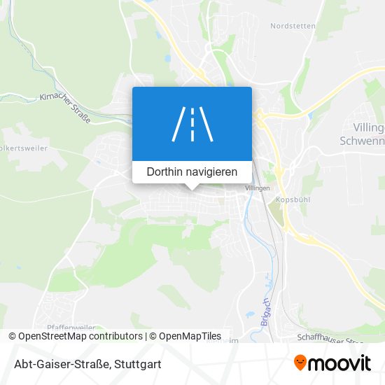 Abt-Gaiser-Straße Karte