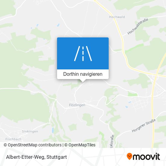Albert-Etter-Weg Karte