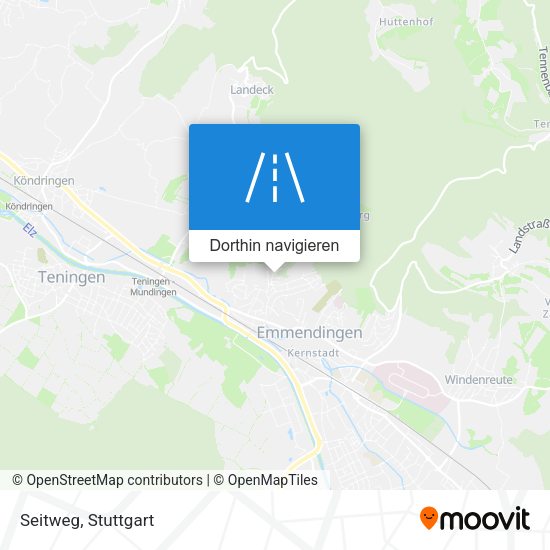 Seitweg Karte