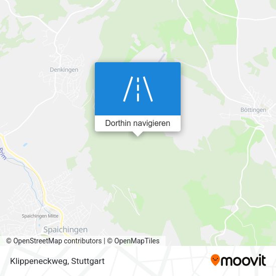 Klippeneckweg Karte