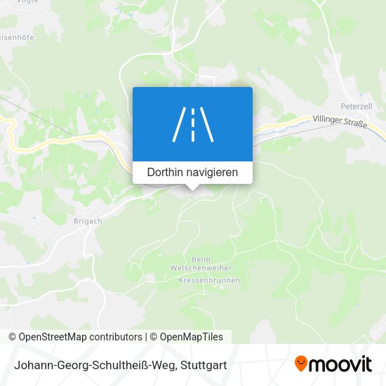 Johann-Georg-Schultheiß-Weg Karte