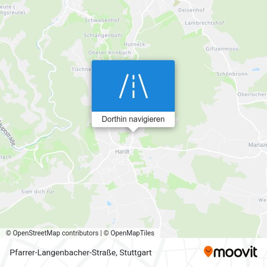 Pfarrer-Langenbacher-Straße Karte
