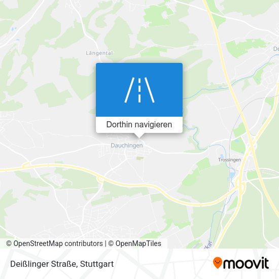 Deißlinger Straße Karte