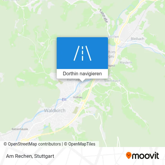 Am Rechen Karte